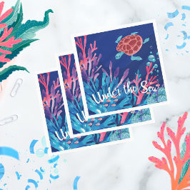 Under Havets första födelsedag i Pojke Pappersservett