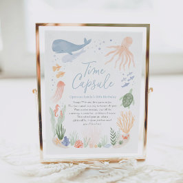 Under Havets första födelsedag Kapseltecken Poster