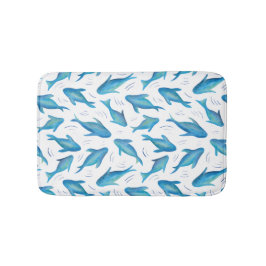 Under havets hajfisk badrumsmatta