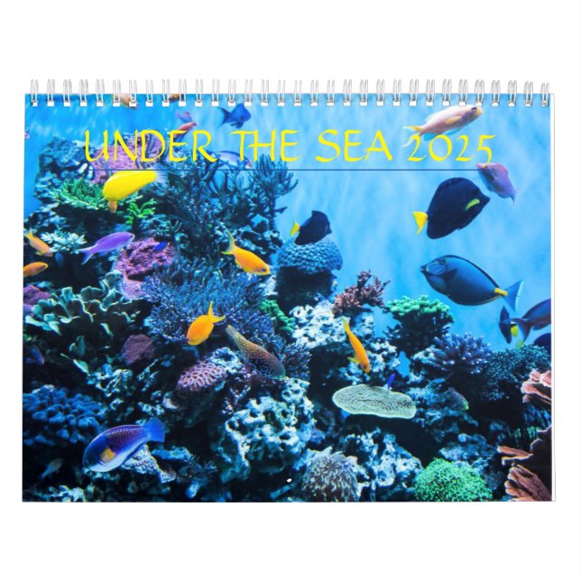 Under havets kalender bord (Omslag)