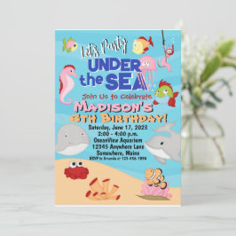 Under Havets nautiska födelsedag Inbjudningar