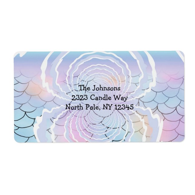 Under havets Nya adress skalor Fraktsedel (Framsidan)