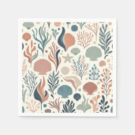 Under Havsdagen, havsvikarna Mönster Pappersservett