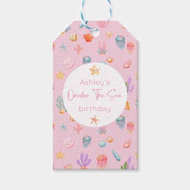 Under Havsdagen Presentetikett (Framsidan)