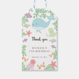 Under Havsdagskvällens dagar, tack. Presentetikett