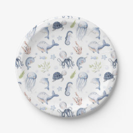 Under havsdecorren party, havslevande djur