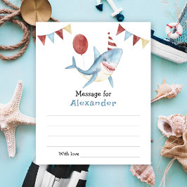 Under Havshajs födelsedagsmeddelande