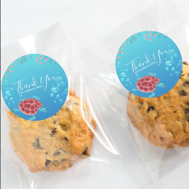 Under havsområdets havsomvandlingar runt klistermärke