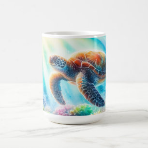 Under havssköldpaddan kaffemugg