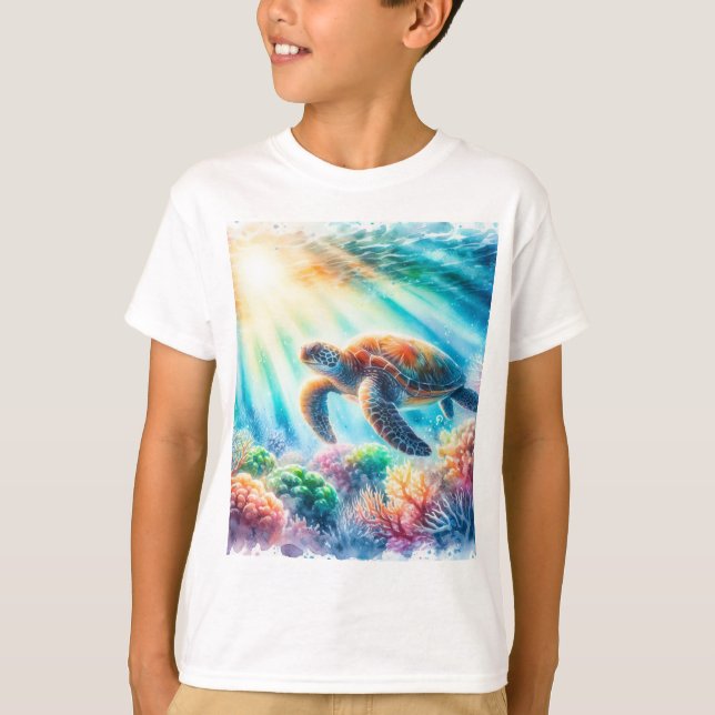 under havssköldpaddan t shirt (Framsida)
