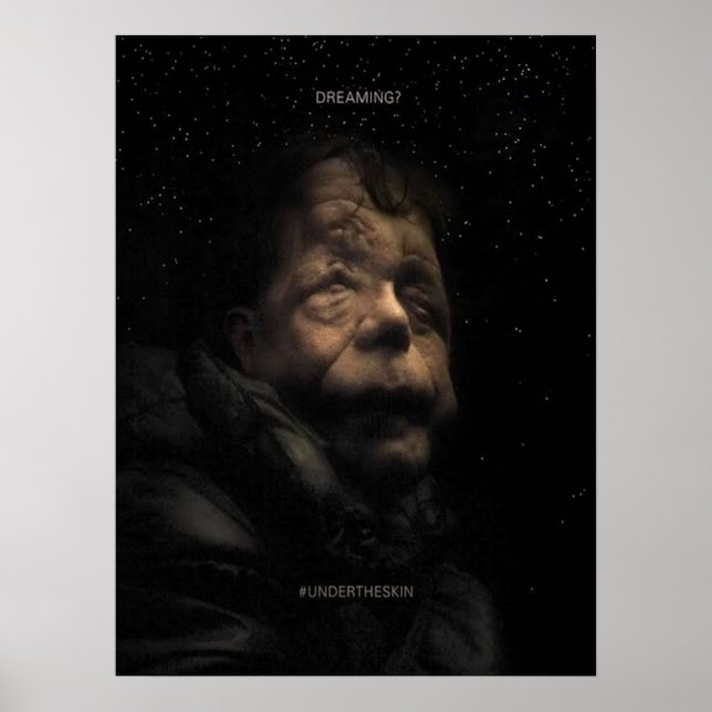 Under huden poster (Framsidan)