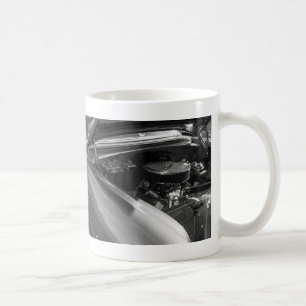 Under Huva Mugg av gråskalekaffe