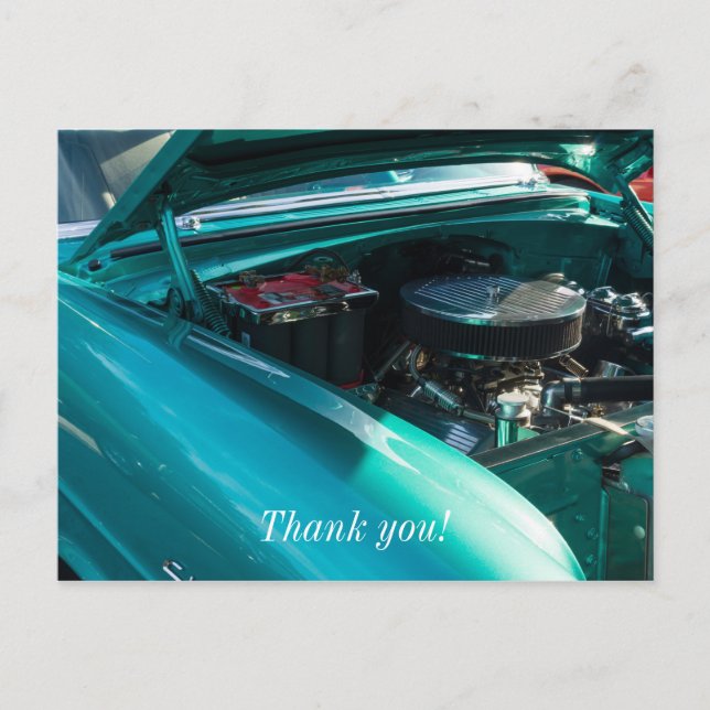 Under huven vykort (Framsida)