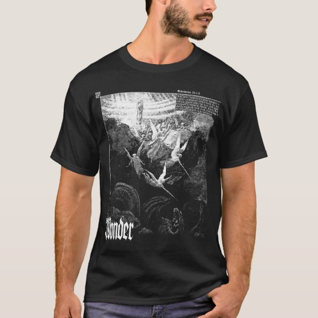 UNDER i himmelskjorta Tee Shirt (Framsida)