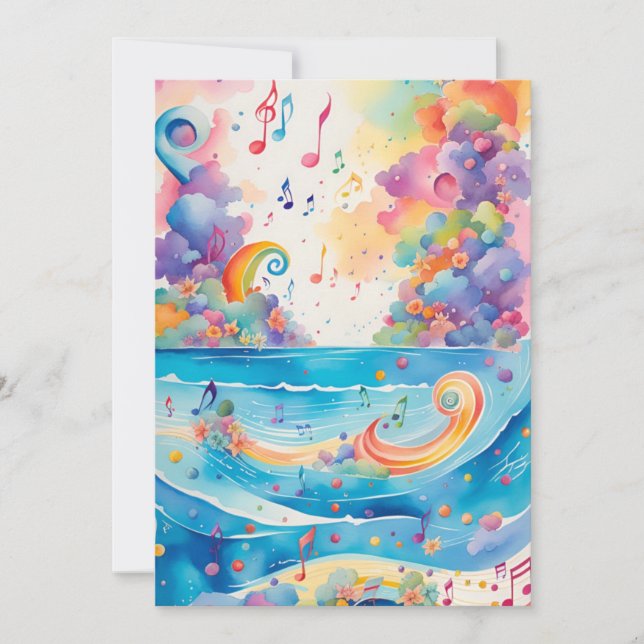 Under inbjudan till havets födelsedag (Framsida)