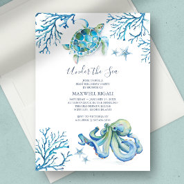 Under inbjudan till Sea Boy 1:a födelsedag