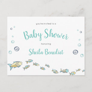 Under inbjudan till Sea Cute Ocean Baby Shower
