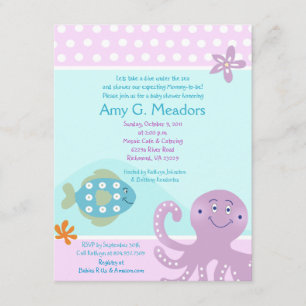 Under inbjudan till Sea Ocean Baby Shower