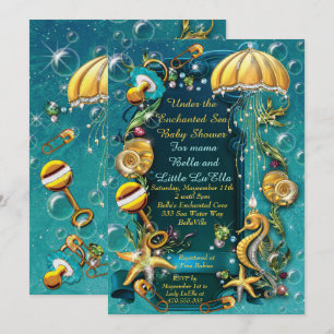 Under inbjudningar till Sea Baby Shower