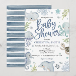 Under inbjudningar till Sea Baby Shower