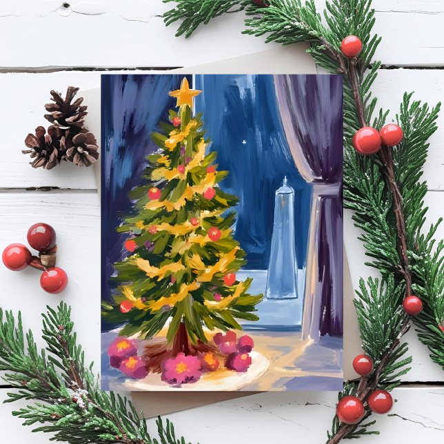 Under Julgran Julkort (Skapare uppladdad)