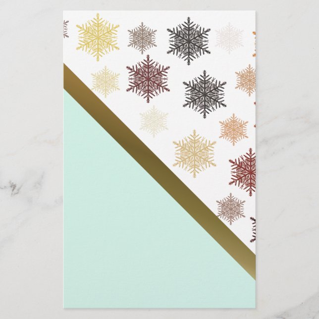 Under julnatten brevpapper (Framsida)
