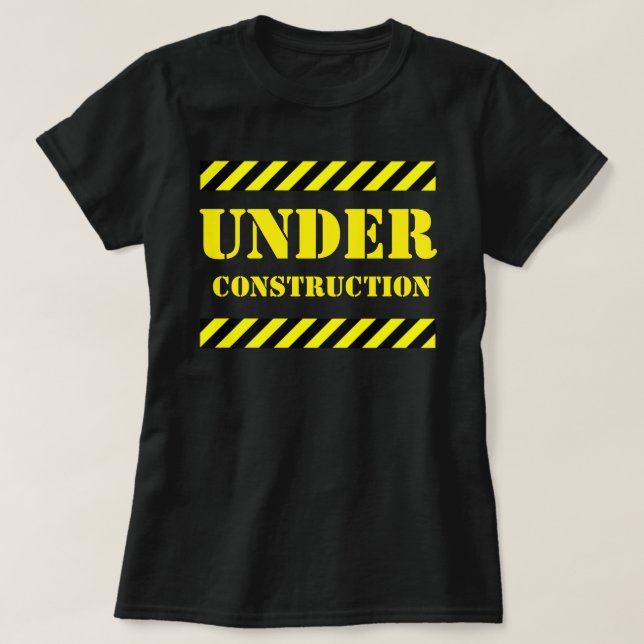 UNDER KONSTRUKTION T-Shirt (Design framsida)