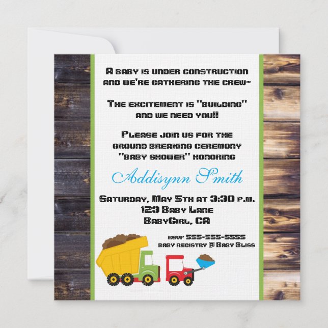 Under konstruktionsInbjudan-gender neutralt Inbjudningar (Framsida)