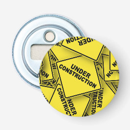 Under konstruktionstecken flasköppnare