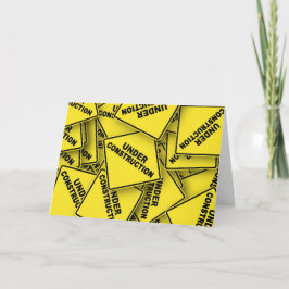 Under konstruktionstecken kort