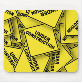 Under konstruktionstecken musmatta