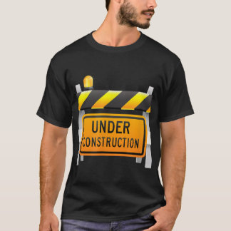 Under konstruktionstecken t shirt