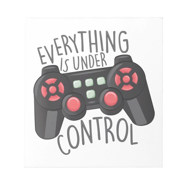 Under kontroll anteckningsblock (Framsida)