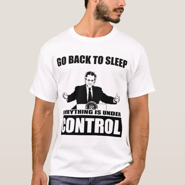 Under kontrollera tee shirt (Framsida)