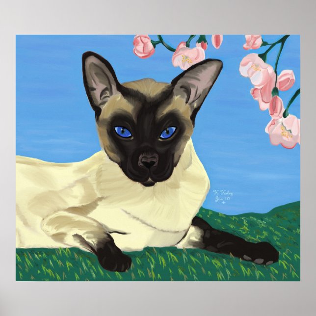 Under körsbärets Blommar poster (Framsidan)