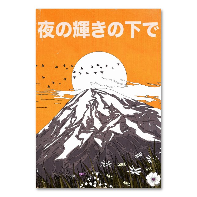 under kvällens glöd bordsnummer (Framsidan)