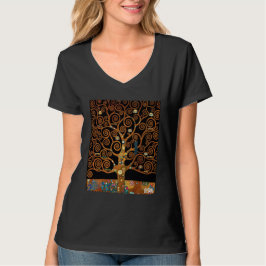 Under Livets träd, av Gustav Klimt. T Shirt