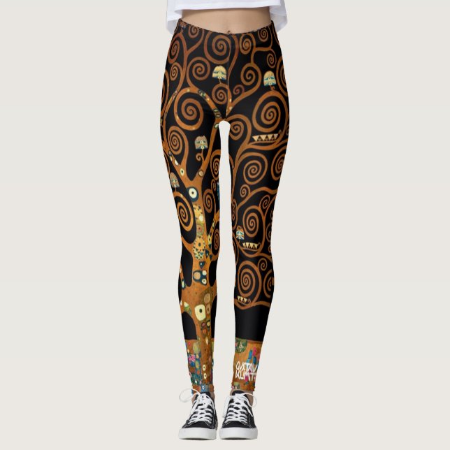 Under Livets träd, Gustav Klimt. Leggings (Framsida)