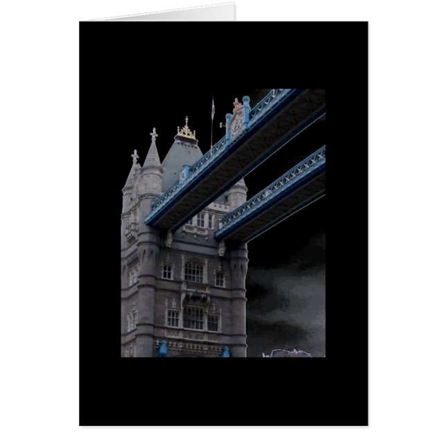 Under London Bridge Hälsningskort (Framsidan)