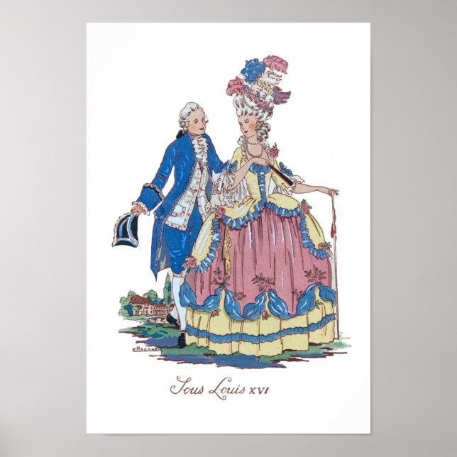 Under Ludvig XVI Poster (Framsidan)