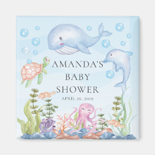 Under magneten för havsbaby showerfavör magnet