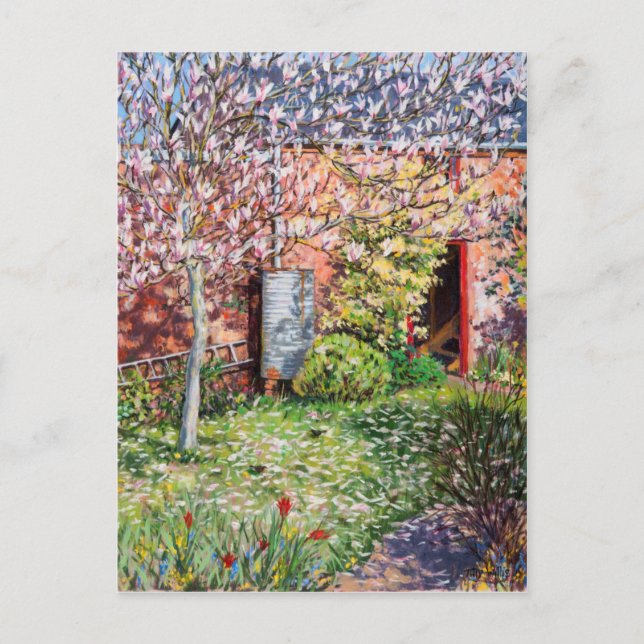 Under Magnolia Vykort (Framsida)