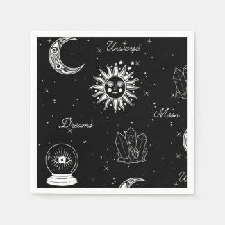 Under Måne Celestial Napkins Pappersservett