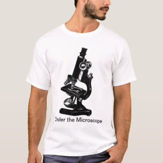 Under mikroskopet - vetenskapsTshirt T-shirt