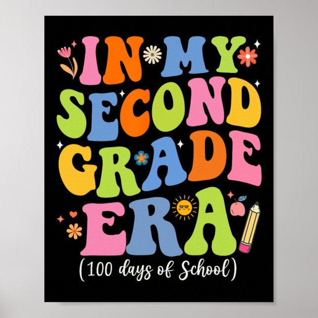 Under min andra Klass-era 100 dagar i skolan Poster (Framsidan)