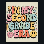 Under min andra Klass-era är andra Klass-läraren t Fototryck<br><div class="desc">Under min andra Klass-era,  andra Klass-läraren Back to school</div>