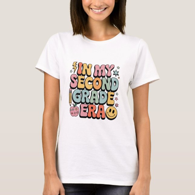 Under min andra Klass-era är andra Klass-läraren t T Shirt (Framsida)