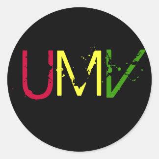 Under min voodoo runt klistermärke