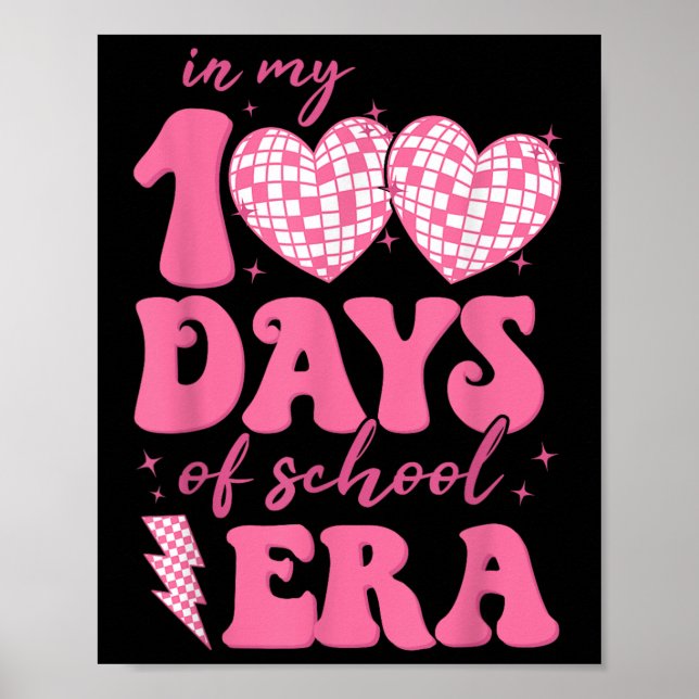 Under mina 100 dagar av skoltid, 100 dagars lärars poster (Framsidan)