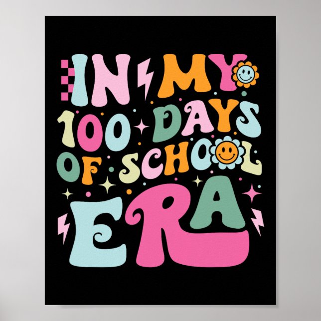 Under mina 100 dagar av skoltid, 100 dagars lärars poster (Framsidan)
